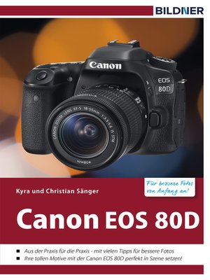 cover image of Canon EOS 80D--Für bessere Fotos von Anfang an!